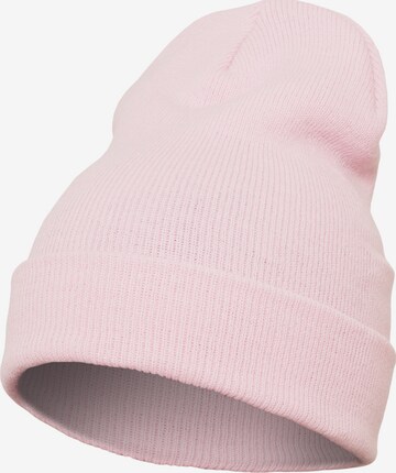 Bonnet 'Yupoong' Flexfit en rose : devant