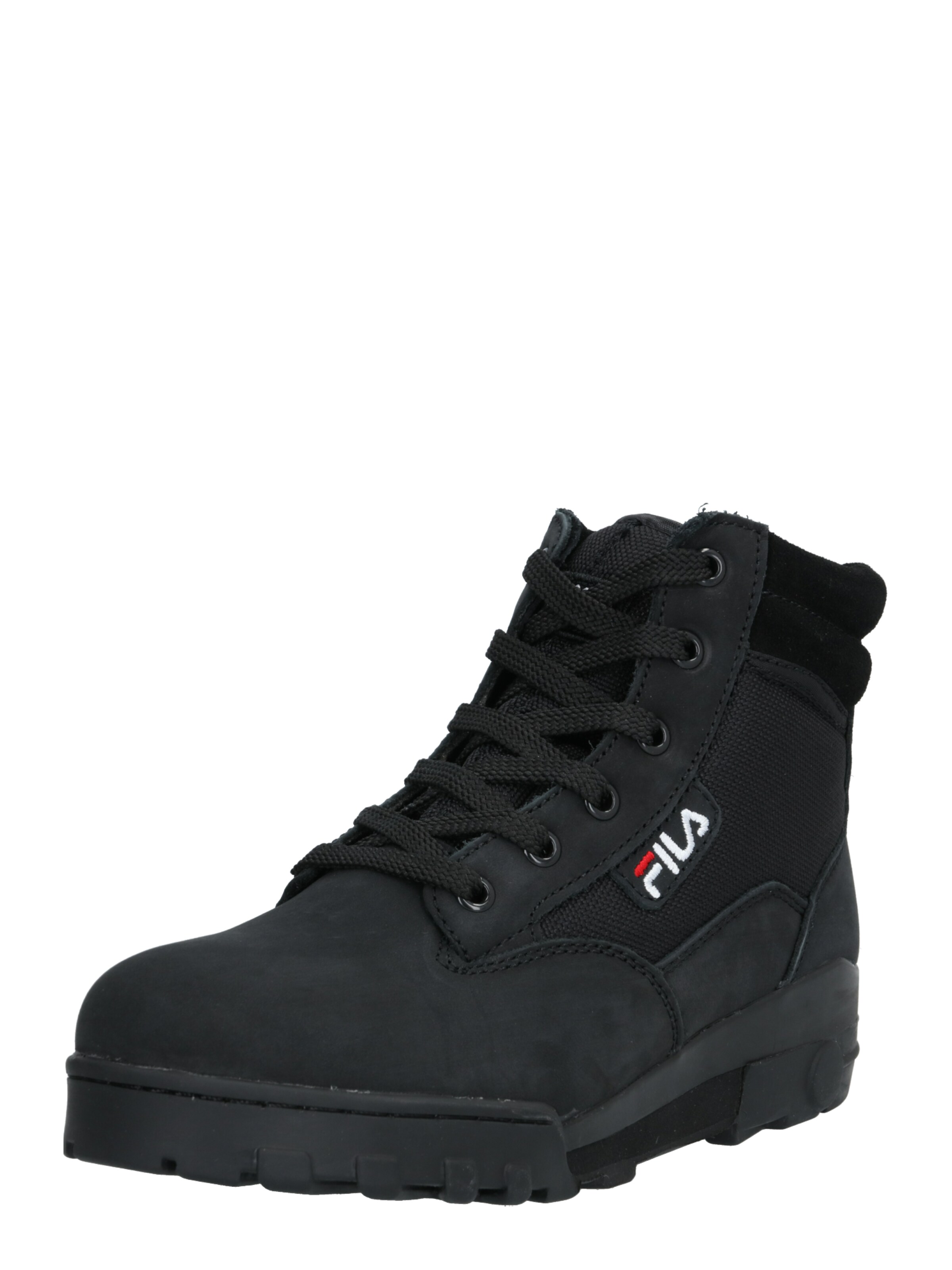 FILA - Veterboots 'Grunge II Mid' in de kleur Zwart