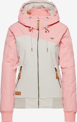 Veste mi-saison 'NUGGIE B' Ragwear en rose : devant