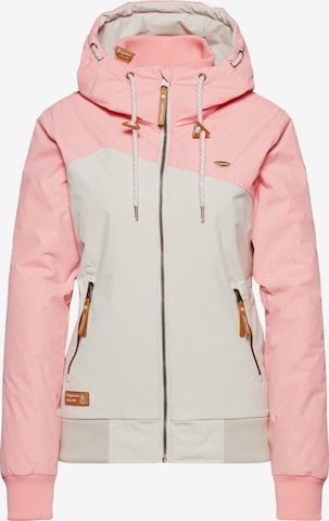 Ragwear Jacke 'NUGGIE B' in Pink: predná strana