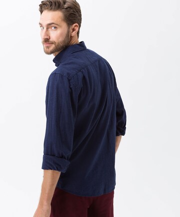 BRAX Comfort Fit Hemd 'Dries' in Blau