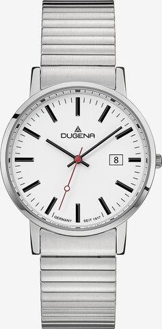 DUGENA Armbanduhr in Silber: predná strana