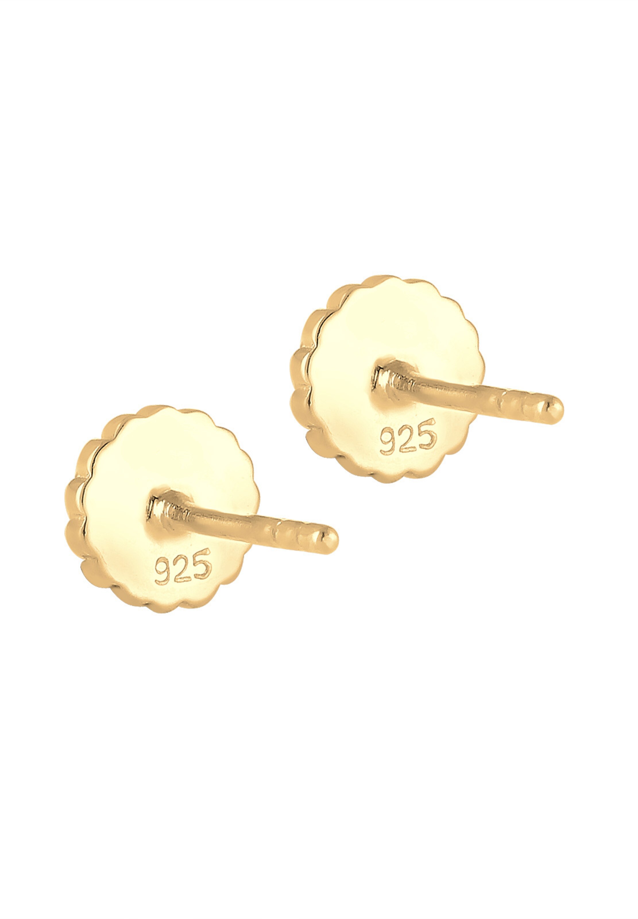 ELLI Ohrringe 'Blume' in Gold