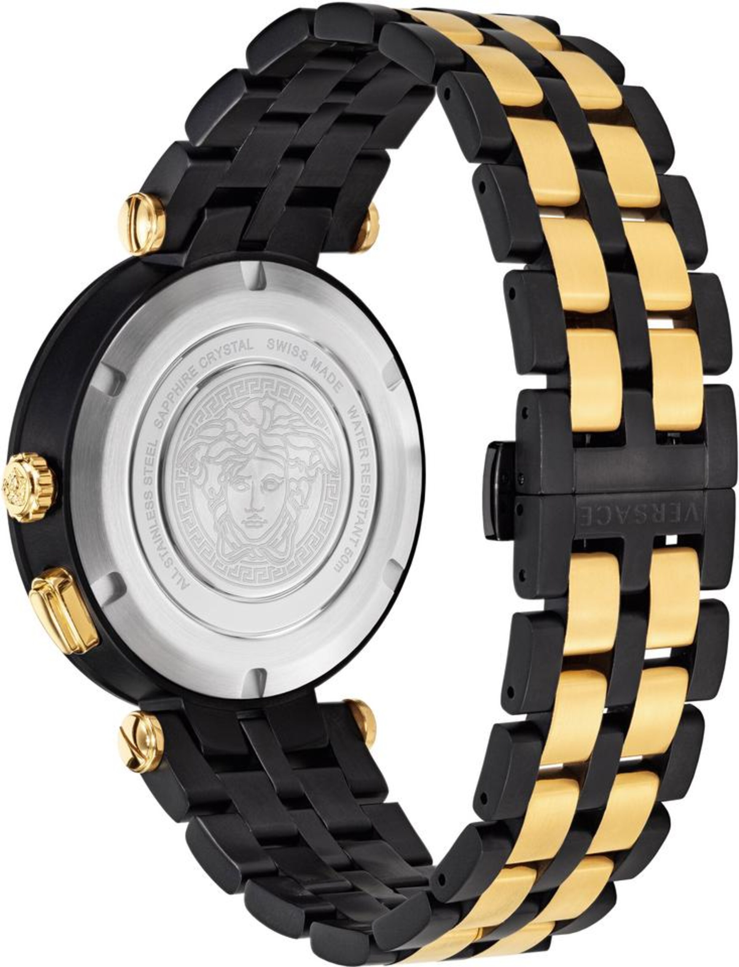 VERSACE Analoog horloge in Zwart