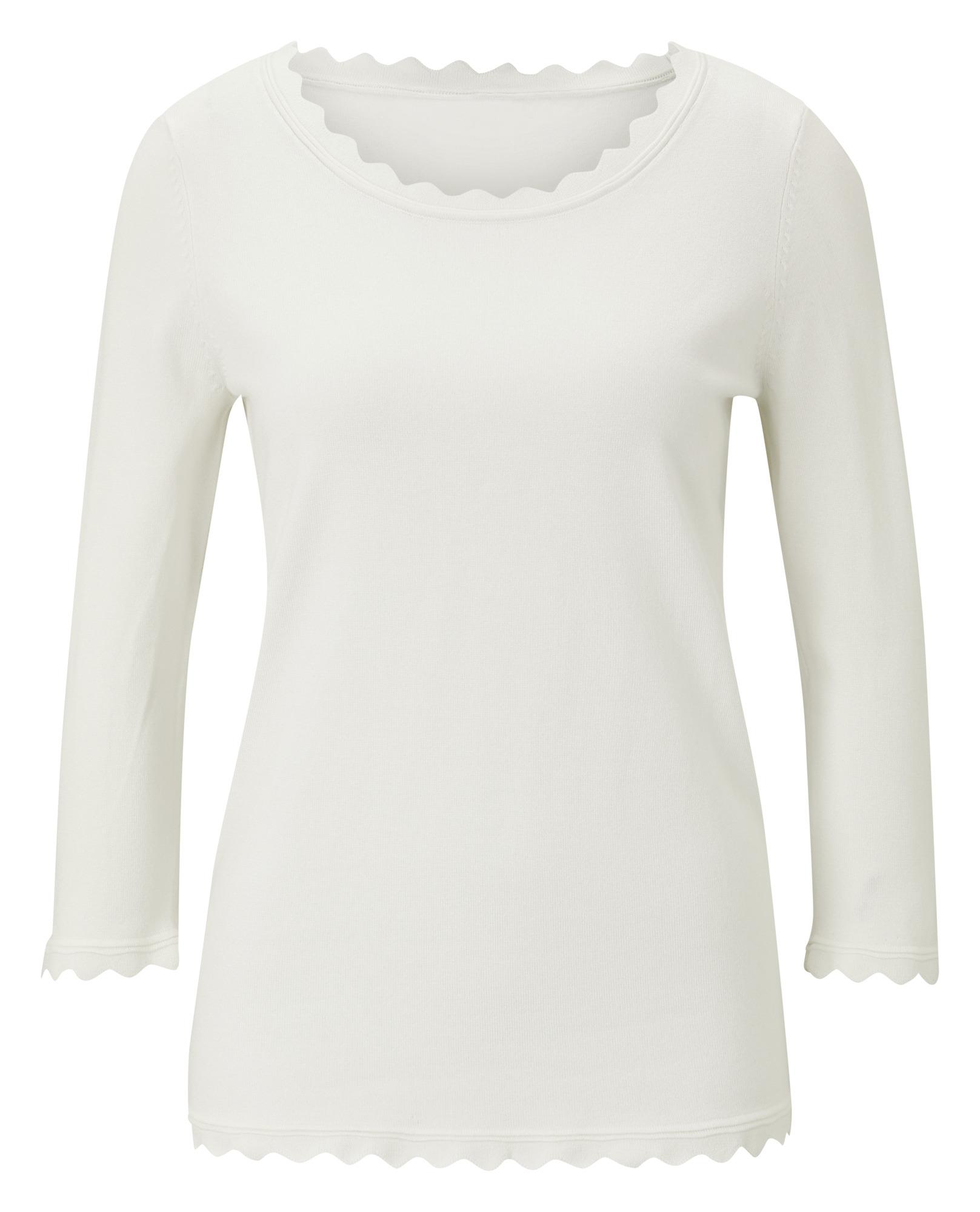 yCeUR Abbigliamento heine Pullover in Bianco 