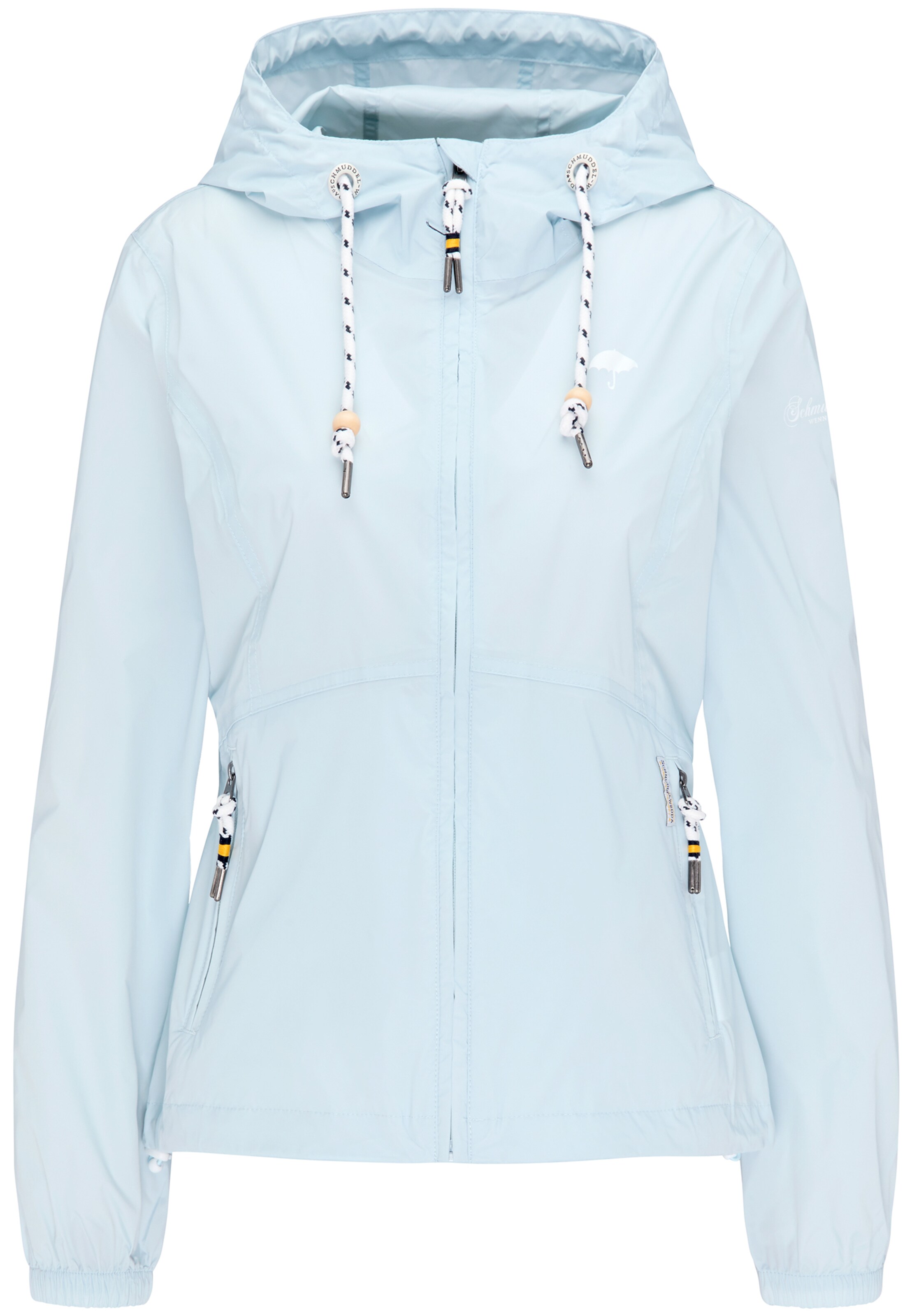 Schmuddelwedda - Functionele jas in de kleur Pastelblauw