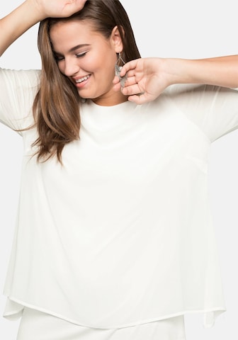 SHEEGO Blouse in White