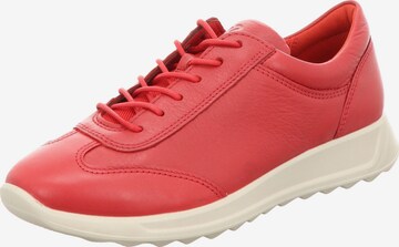 ECCO Sneaker in Rot: front