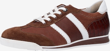 LLOYD Sneakers laag in Bruin: voorkant