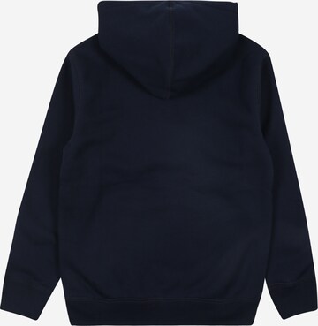 GAP - Ajuste regular Sudadera con cremallera en azul