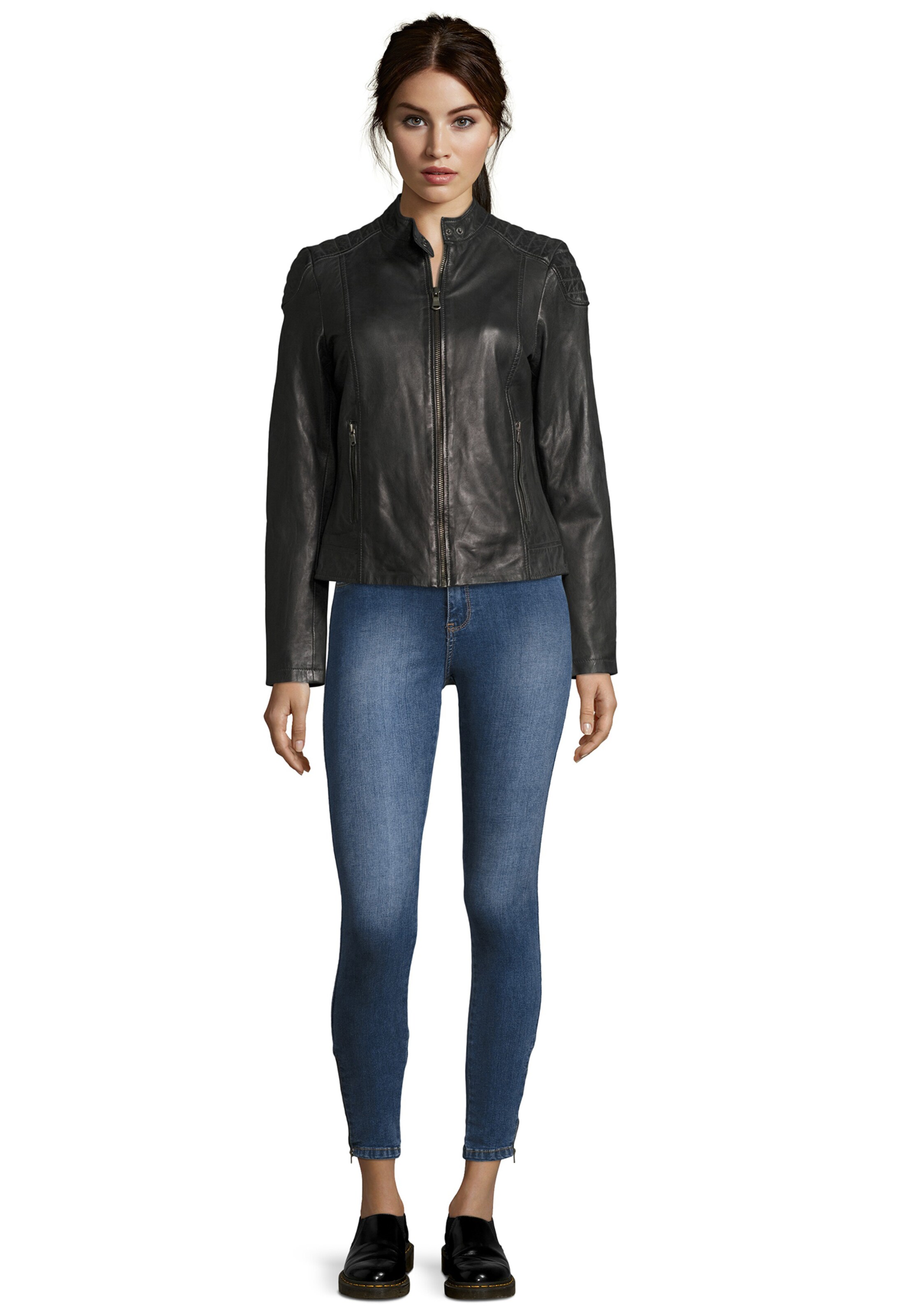 7ELEVEN Jacke 'Raffi' in Grau: Vorderseite