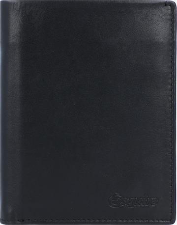 Esquire Wallet in Black: front