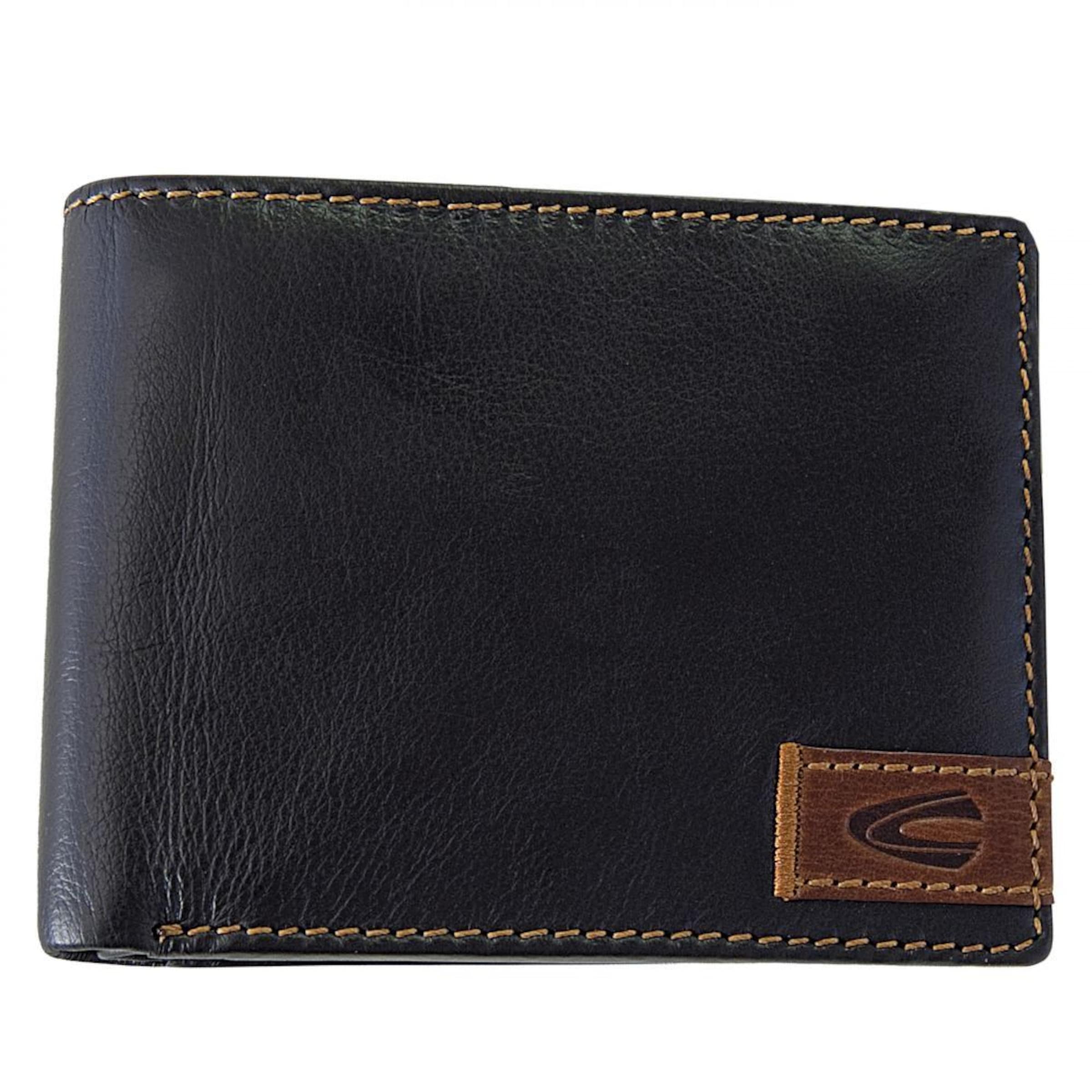 CAMEL ACTIVE Portemonnaie 'California' in Schwarz: Vorderseite