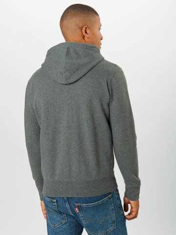 Coupe regular Veste de survêtement 'New Original Zip Up' LEVI'S ® en gris