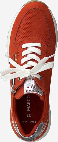 MARCO TOZZI Rövid szárú sportcipők - piros