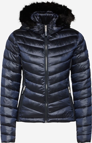 Superdry Winterjas in Blauw: voorkant