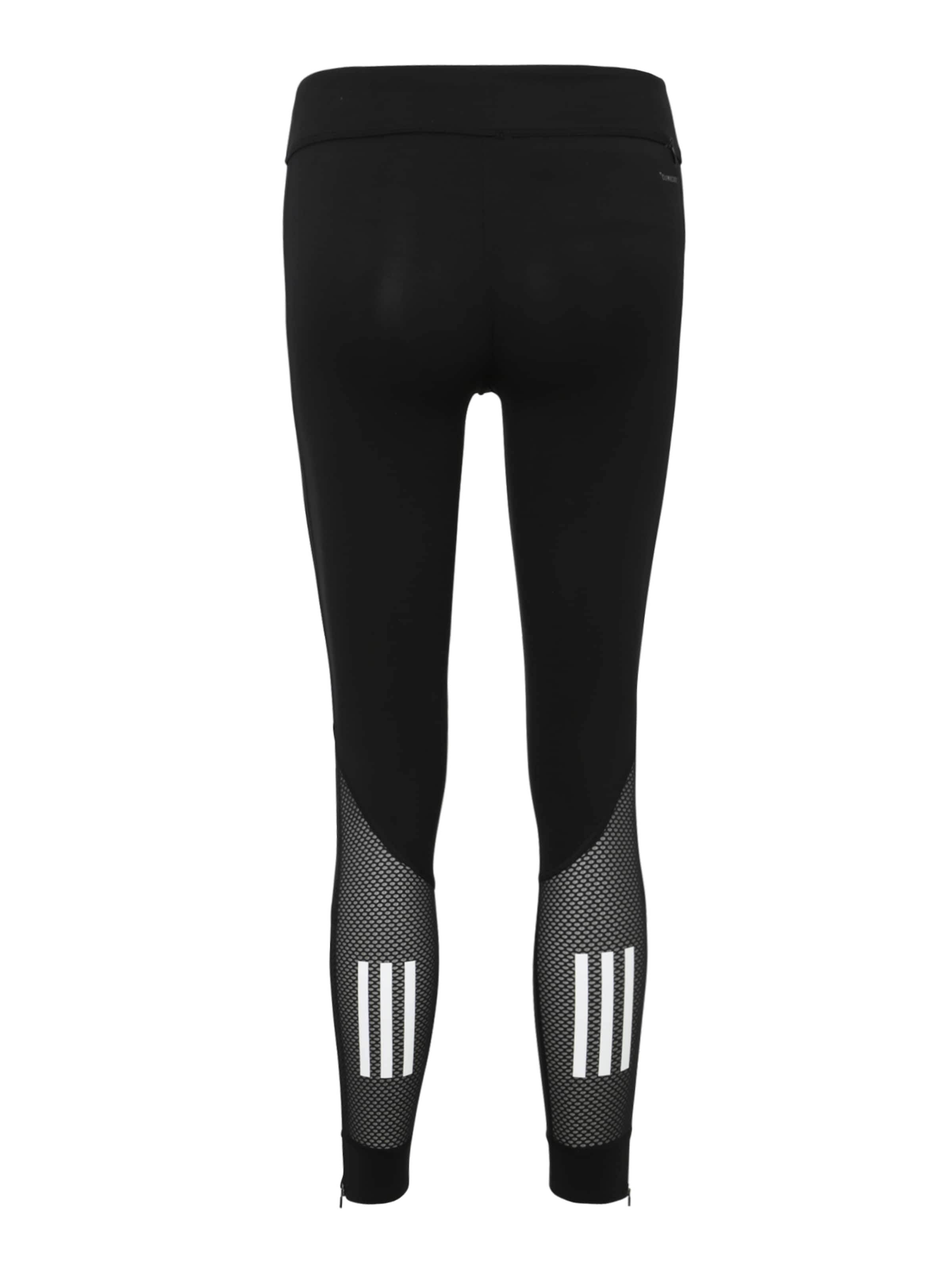 ADIDAS PERFORMANCE Skinny Športové nohavice 'Own the Run' - Čierna: zadná strana