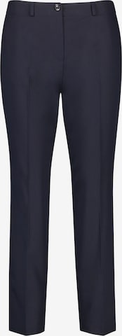 GERRY WEBER Regular Pleated Pants in Blue: front