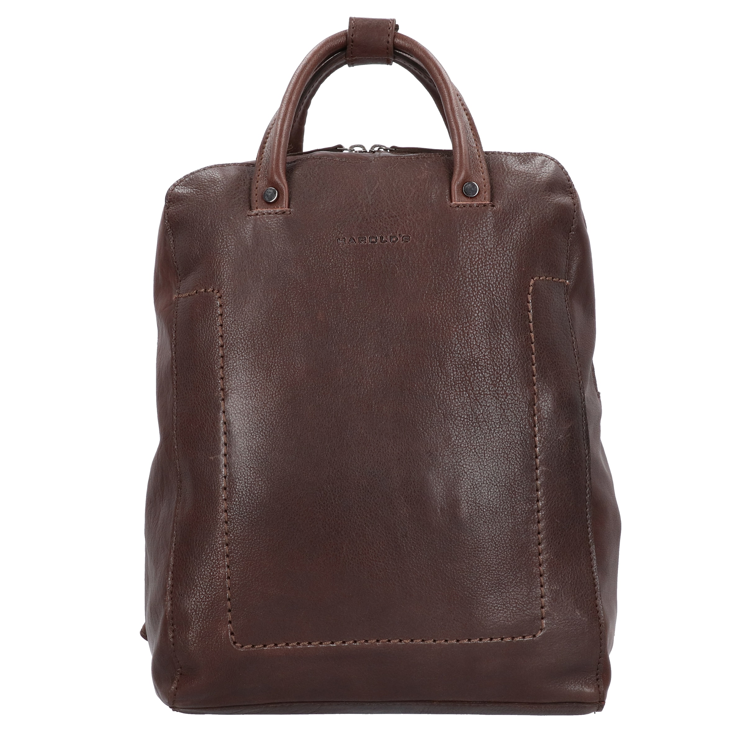 Harold's Backpack 'Chaugio' in Brown: front
