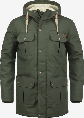 !Solid Winter Parka 'Chara Teddy' in Green: front