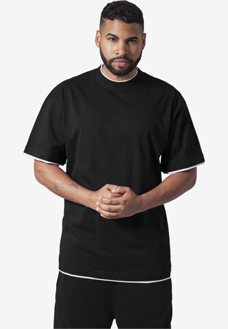 Tricou de la Urban Classics pe negru: față