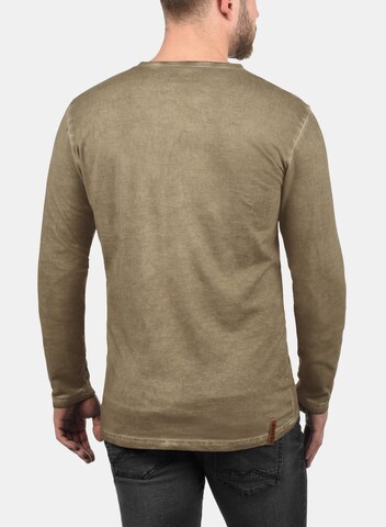 !Solid Rundhalsshirt 'Timur' in Beige