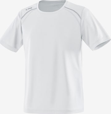 JAKO Performance Shirt 'Run' in White: front