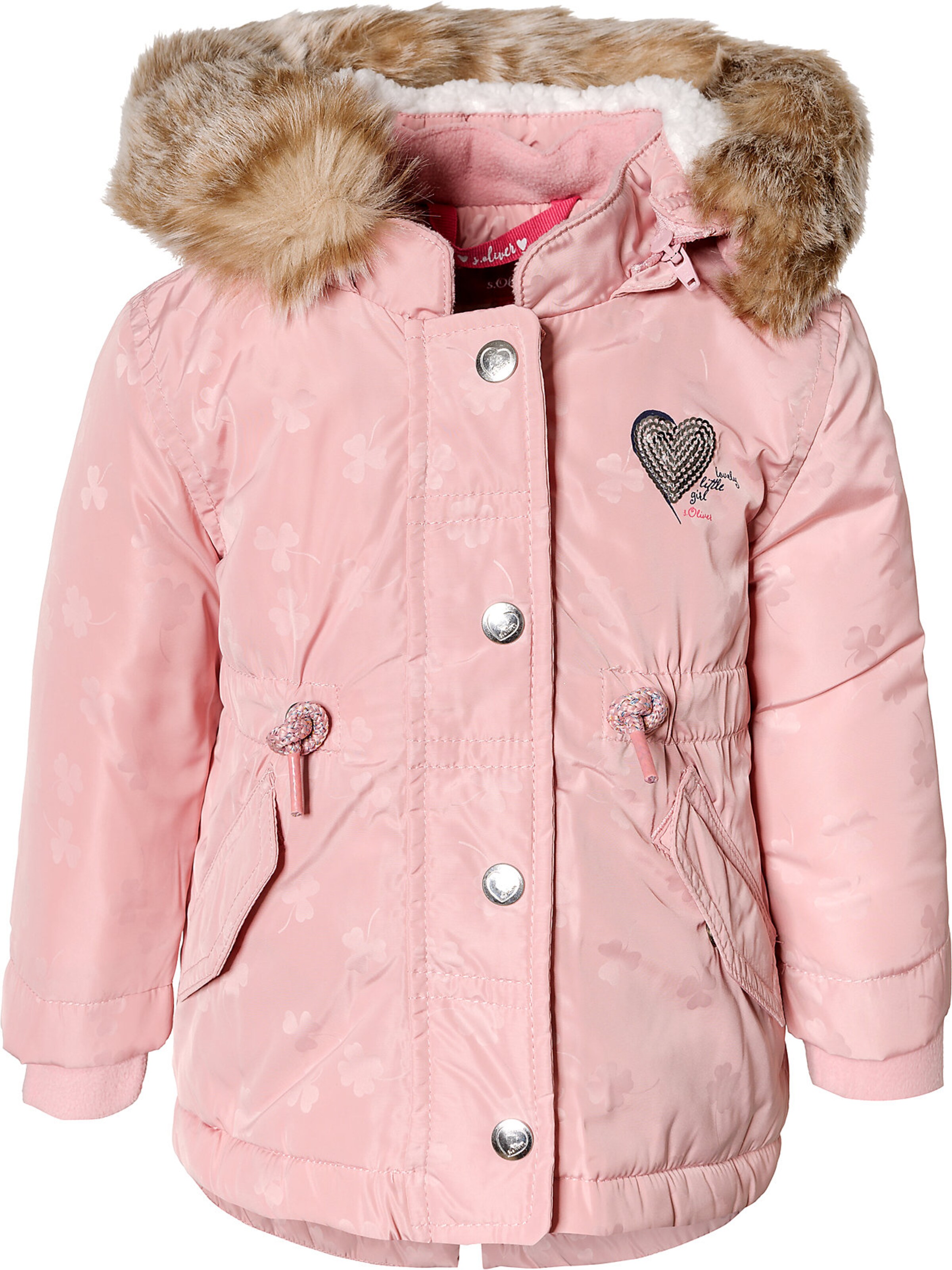 S Oliver Wintermantel In Rosa Rose About You