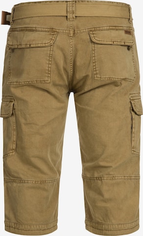 Regular Pantalon cargo 'Nicolas' INDICODE JEANS en marron