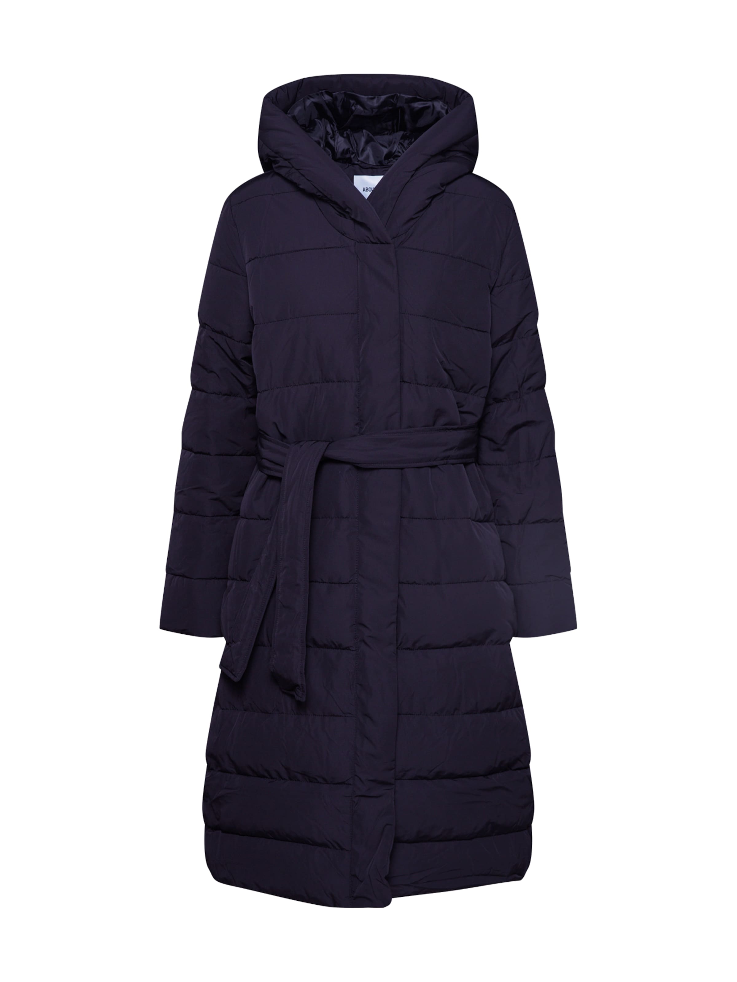 ABOUT YOU - Wintermantel 'Chadia' in de kleur Zwart