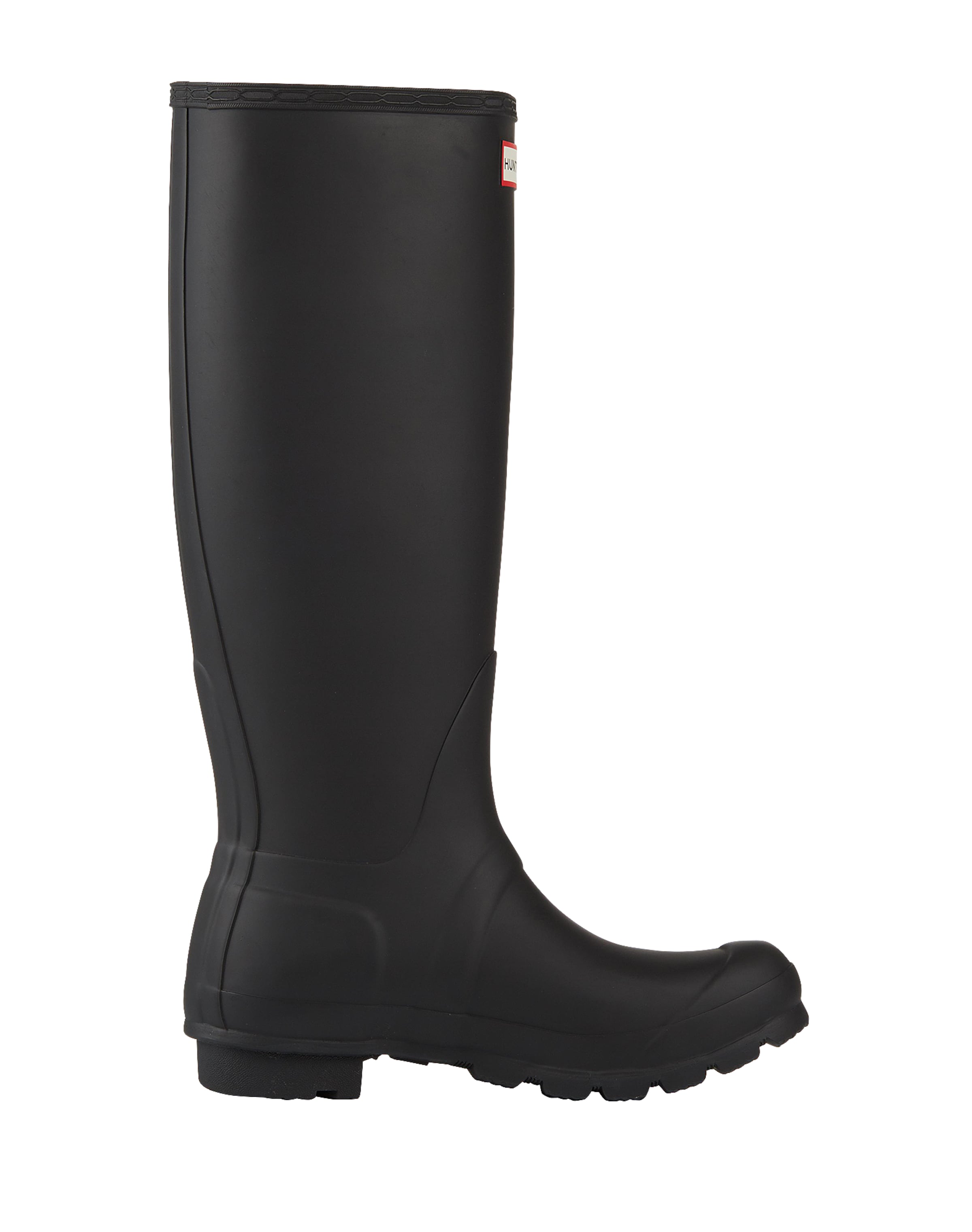 HUNTER Rubber boot 'Womens Original Tall' in Black: side