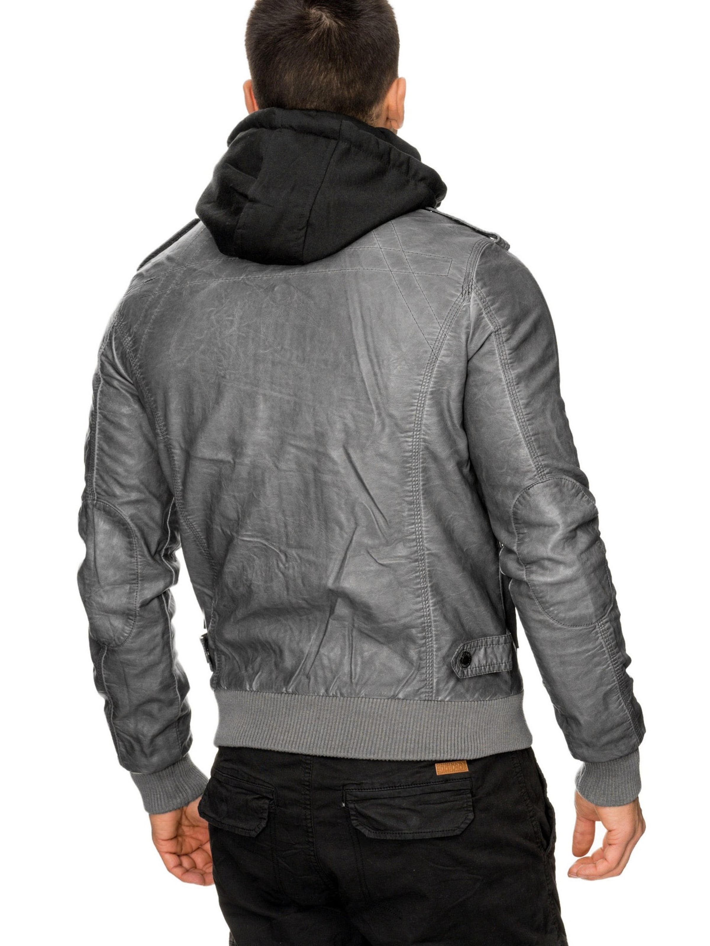 INDICODE JEANS Tussenjas 'Aaron' in Grijs