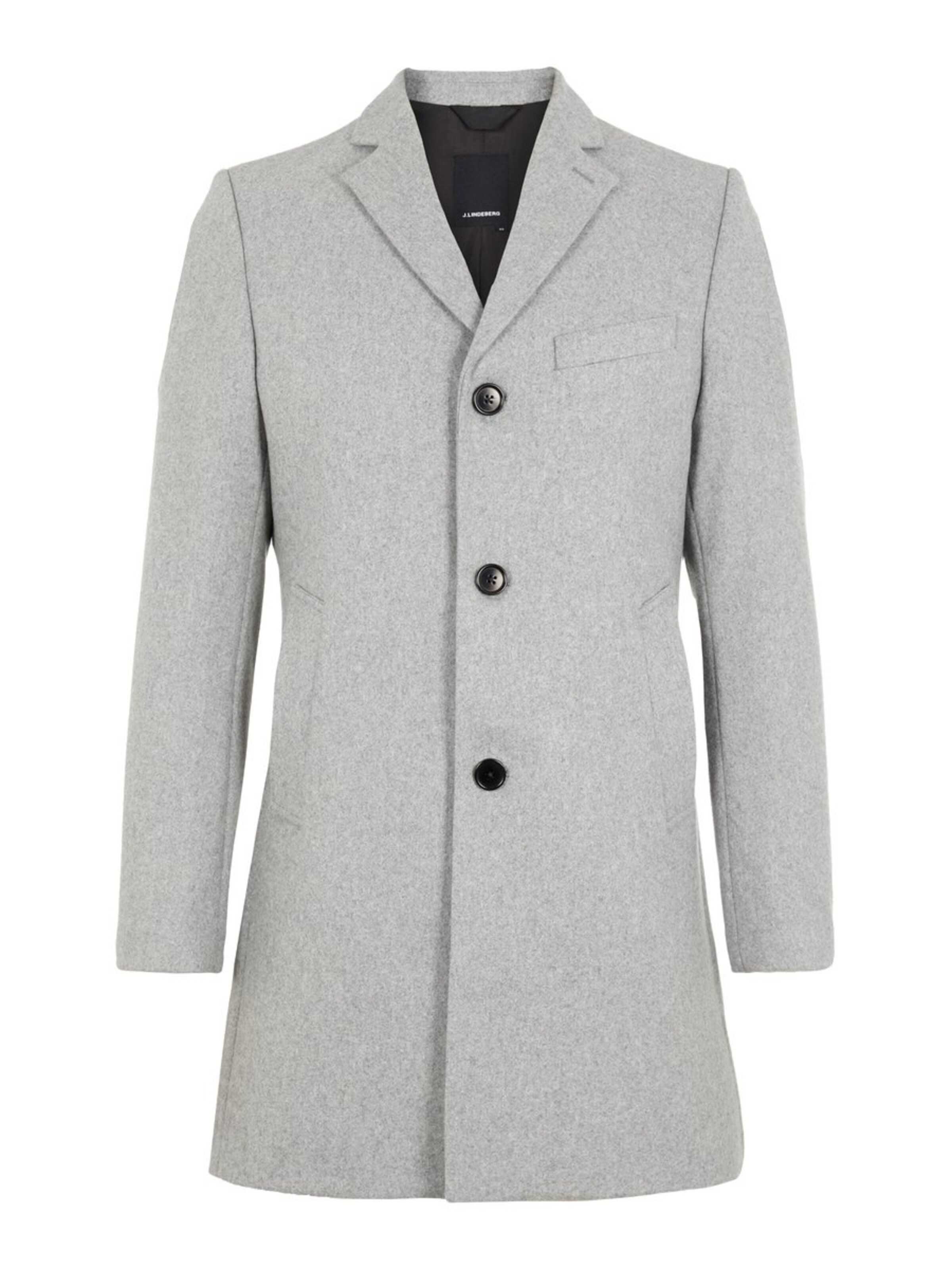 J.Lindeberg - Tussenjas 'Wolger' in de kleur Lichtgrijs