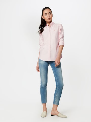 Bluză de la Polo Ralph Lauren pe roz