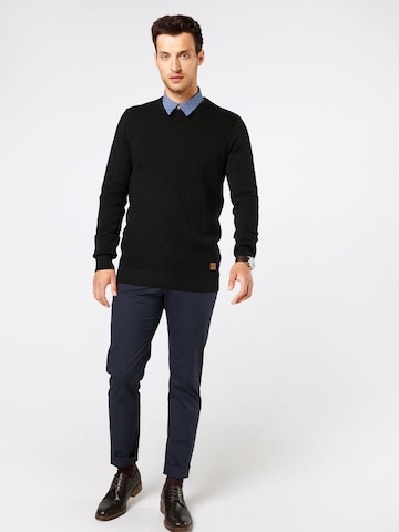 Kronstadt Regular fit Sweater 'CARLO' in Black