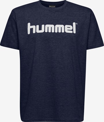 T-Shirt Hummel en bleu : devant