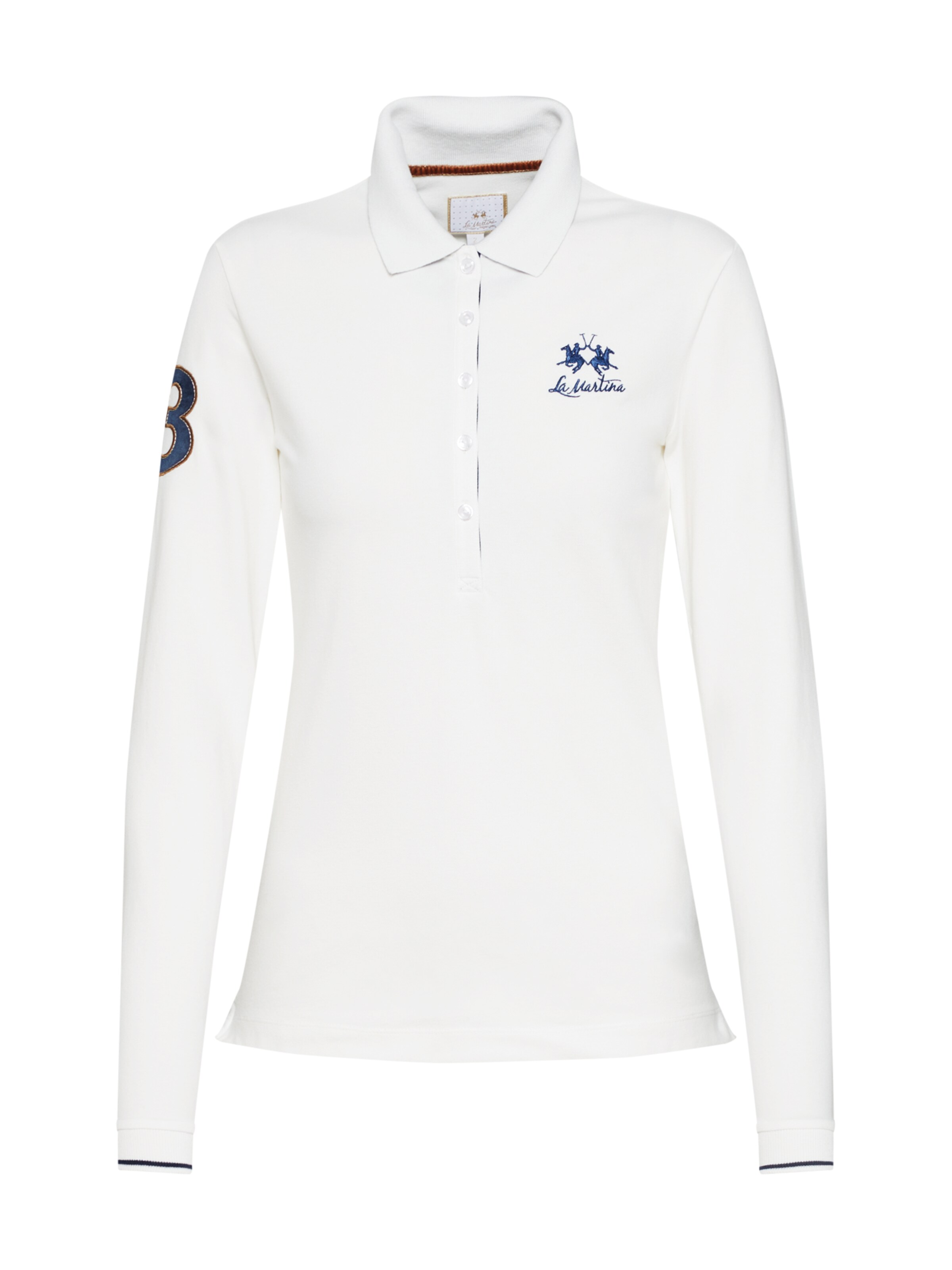 La Martina - Shirt in de kleur Wit