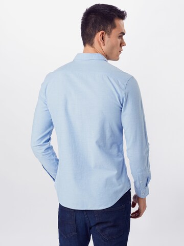 LEVI'S ® Slim Fit Hemd 'LS Battery HM Shirt Slim' in Blau