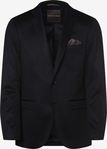 Regular Veste de costume 'Steven-J' Finshley & Harding en noir : devant