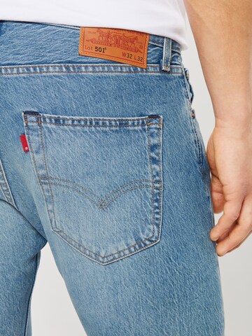 LEVI'S ® Štandardný strih Džínsy '501' - Modrá