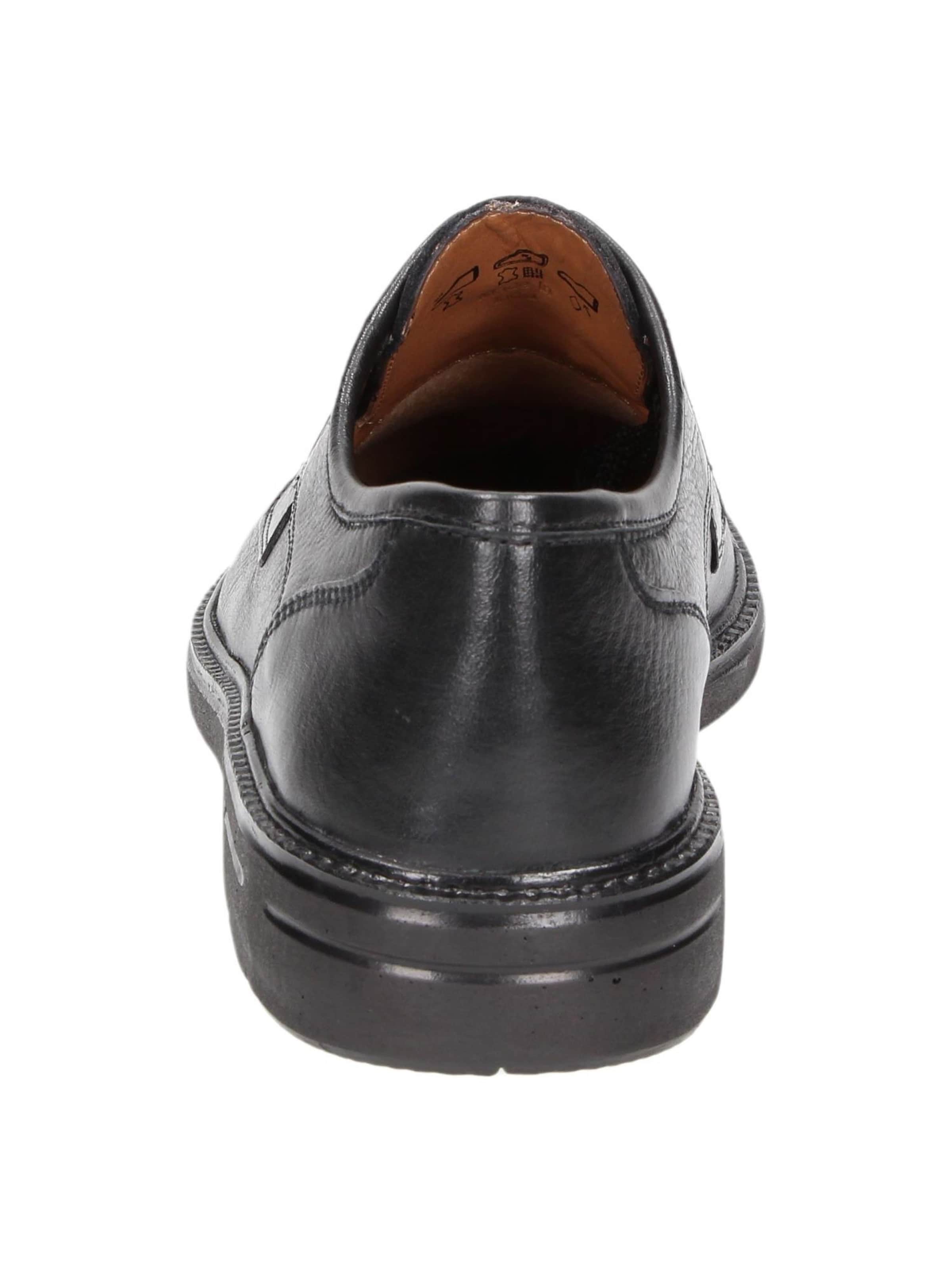 SIOUX Schnürschuh 'Mathias' in Schwarz