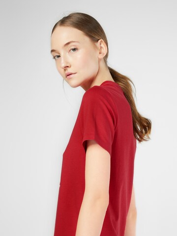 T-shirt 'Trefoil' ADIDAS ORIGINALS en rouge