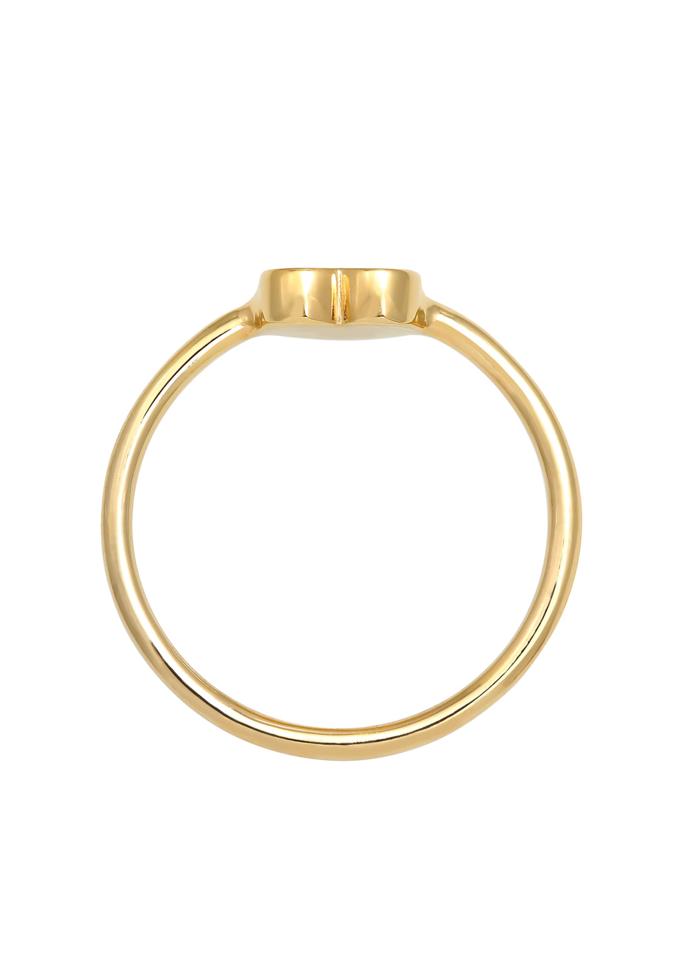 ELLI Sormus 'Herz' värissä kulta