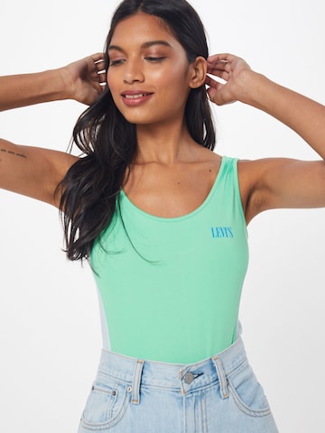 LEVI'S ® Bodytop in Grün: Vorderseite
