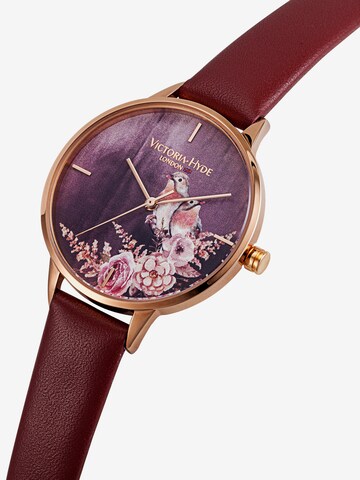 Orologio analogico di Victoria Hyde in rosso