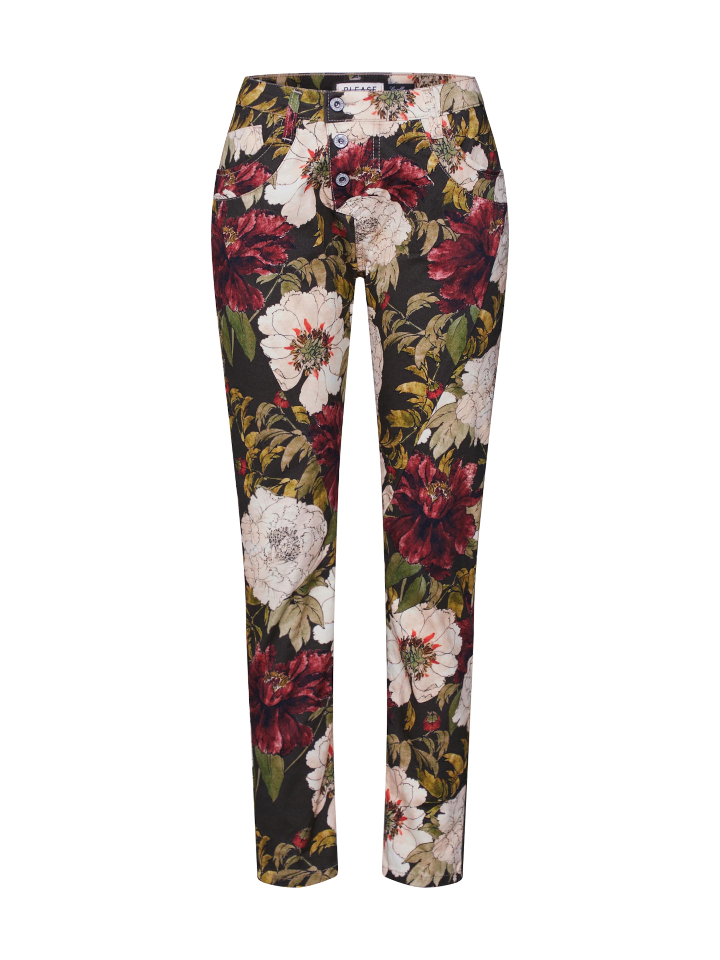 PLEASE Slimfit Hose in Mischfarben: Vorderseite