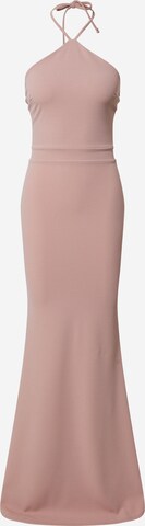 Rochie de seară de la Missguided pe roz: față