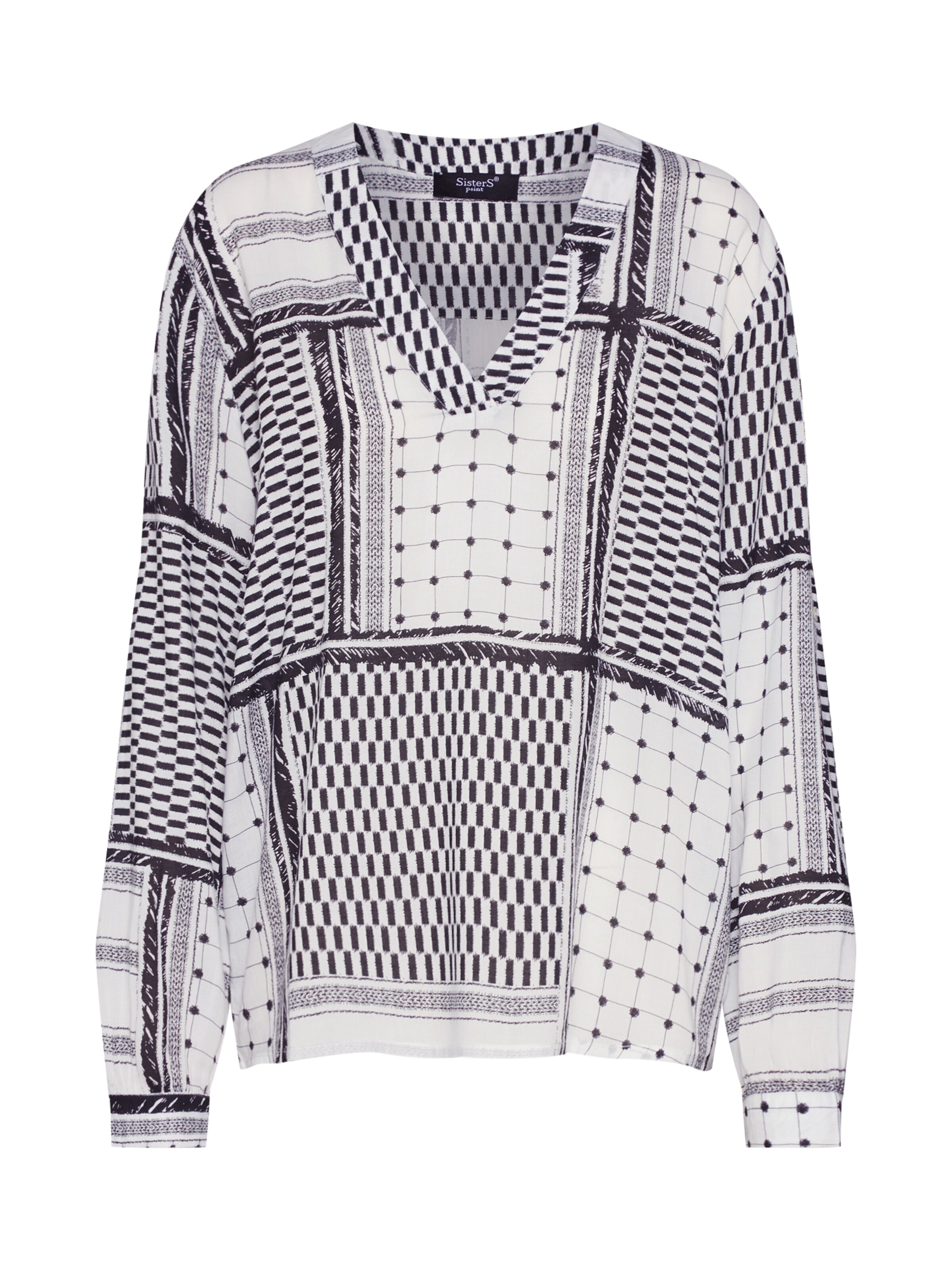 SISTERS POINT - Shirt 'IDA-SH' in de kleur Crème