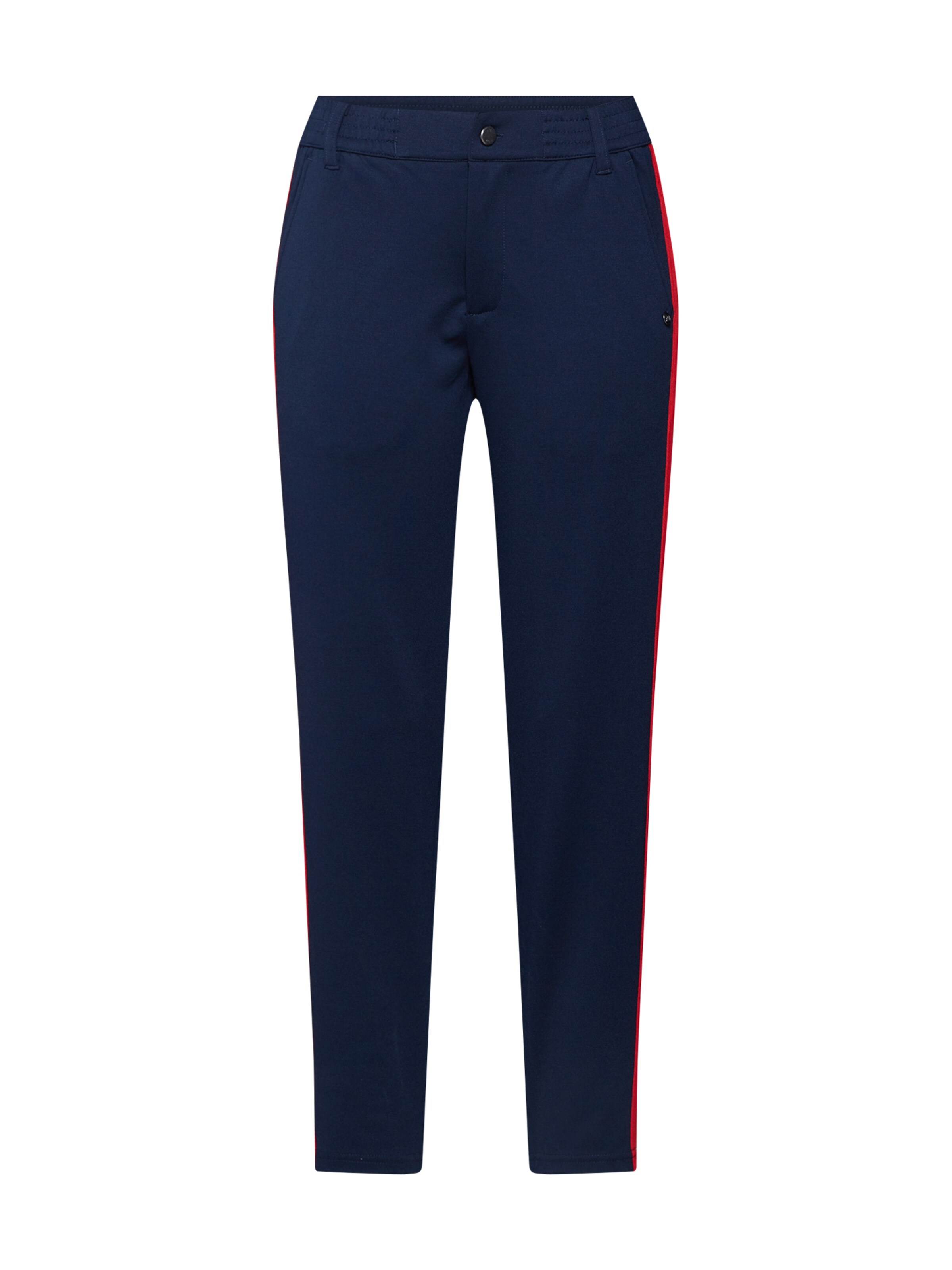 TOM TAILOR DENIM - Chino 'Athletic knitted track pants' in de kleur Navy