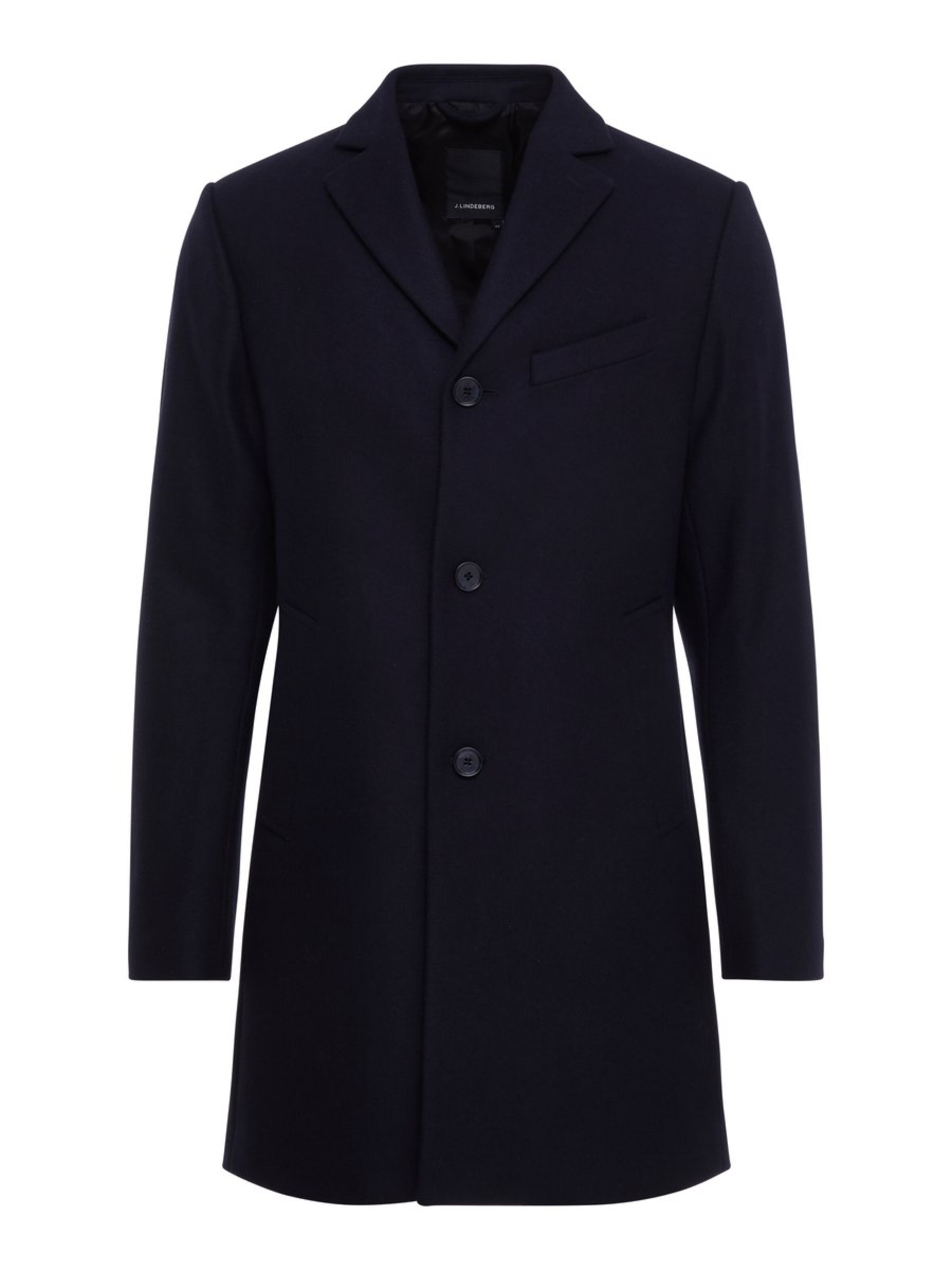 J.Lindeberg - Tussenjas 'Wolger Compact Melton' in de kleur Donkerblauw